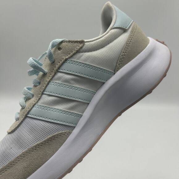 Adidas Run 70s Cloud White Almost Blue Off White GX1724 Women's Size 8 - Picture 10 of 12